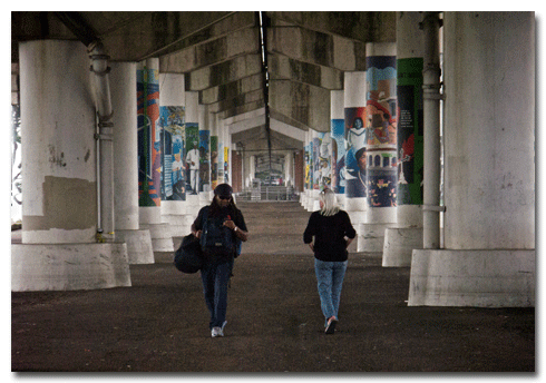 Treme, New Orleans: Under Route 10