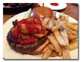 Toby Keith’s I Love This Bar and Grill Cheeseburger