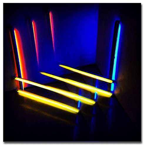 Dan Flavin's neon sculpture