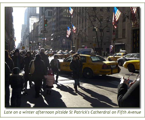 NYC St Patrick's Catherdral on 5th