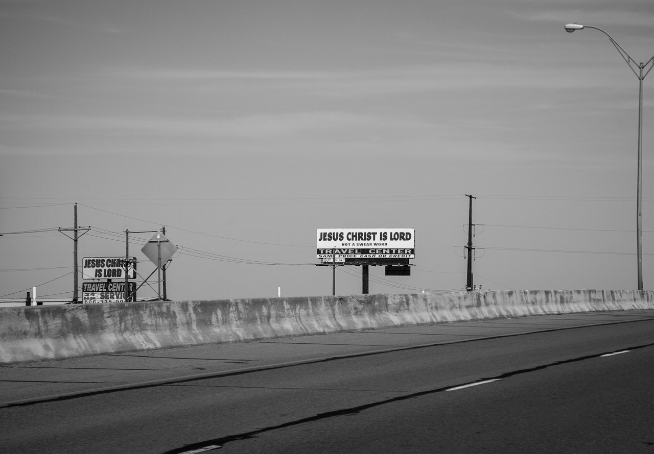 We gassed up at the Jesus is Lord Travel Center and headed on East.