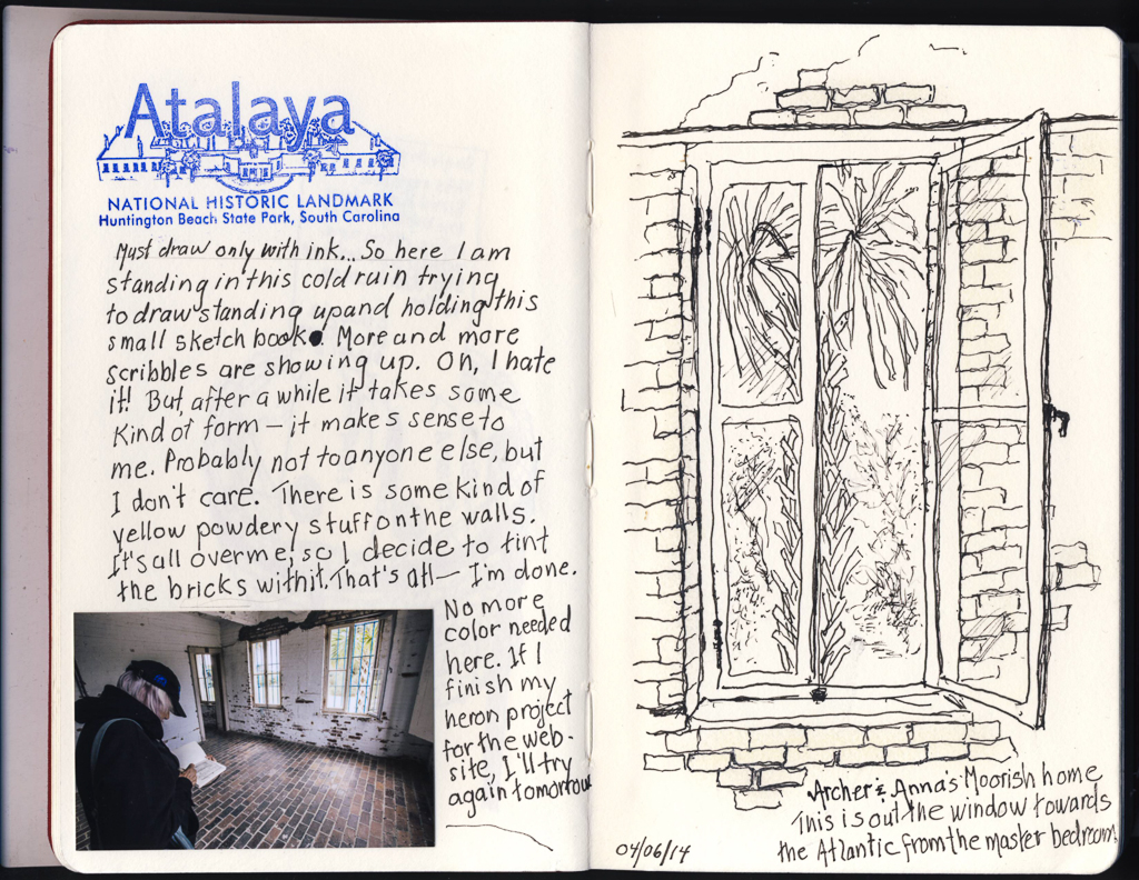 I'm taking an on-line class with Danny Gregory