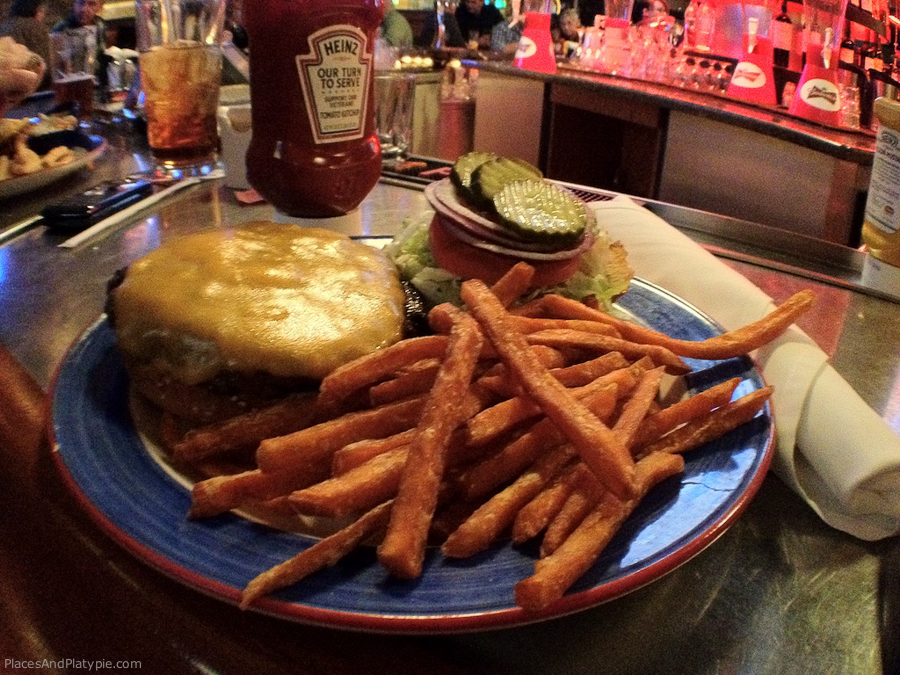Kansas City: Great burger at the 810 Zone at Harrah’s