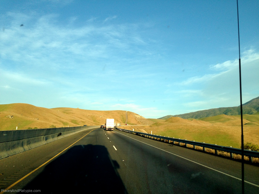 April 13- Day One: Windshield spattered with the bodies of unfortunate bugs, we head into the Greenhorn Mountains east of Bakersfield, CA.