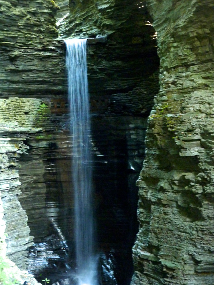 In some places you walk thru tunnels behind the falls. Very wet!