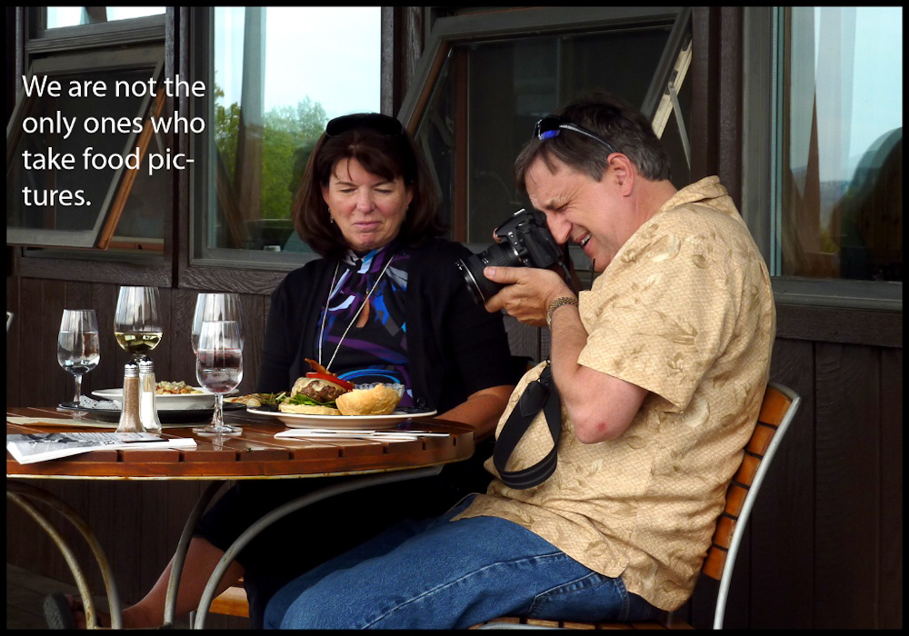 We are not the only ones who take food pictures.