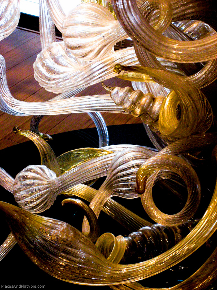 Close up of the piece in the Clinton Library in Little Rock.