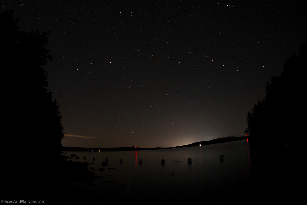 Stars over Green Lake