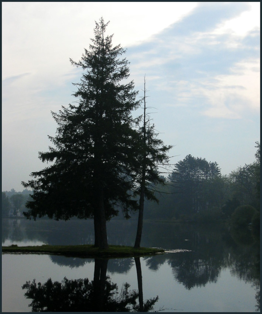 The Lake looking towards Jon and Ryan's house