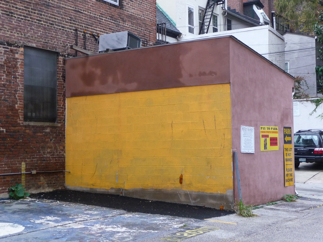 Painted Cinder blocks