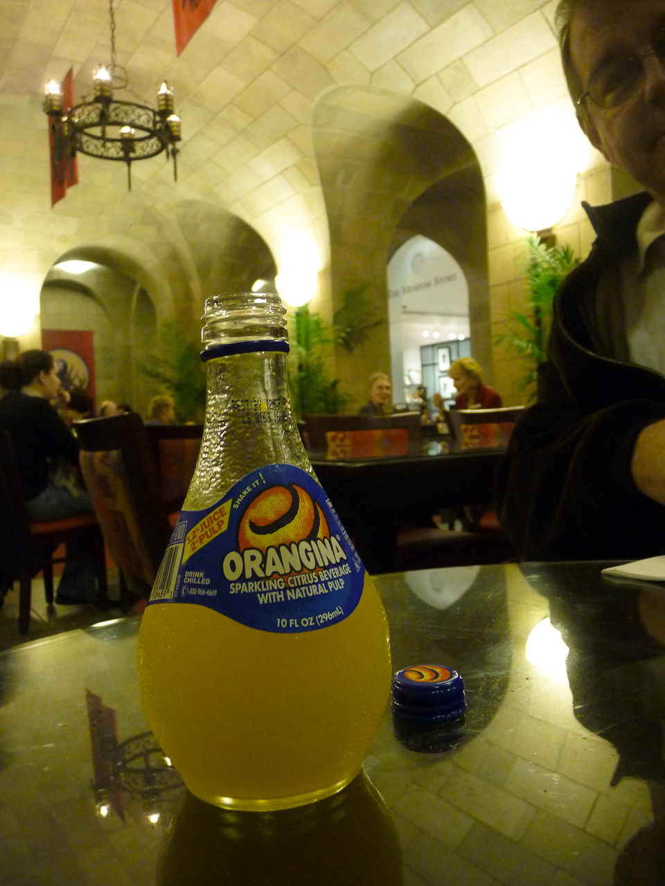 In lieu of a cocktail...