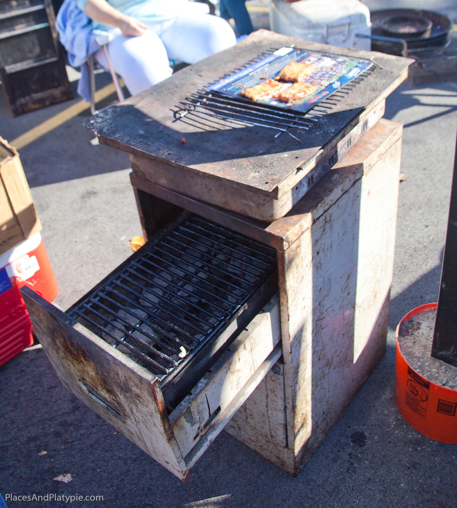 Yup - that's the Pizza oven!