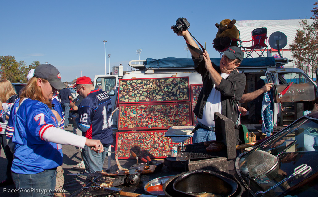 Bernie provides the camera boom crane...