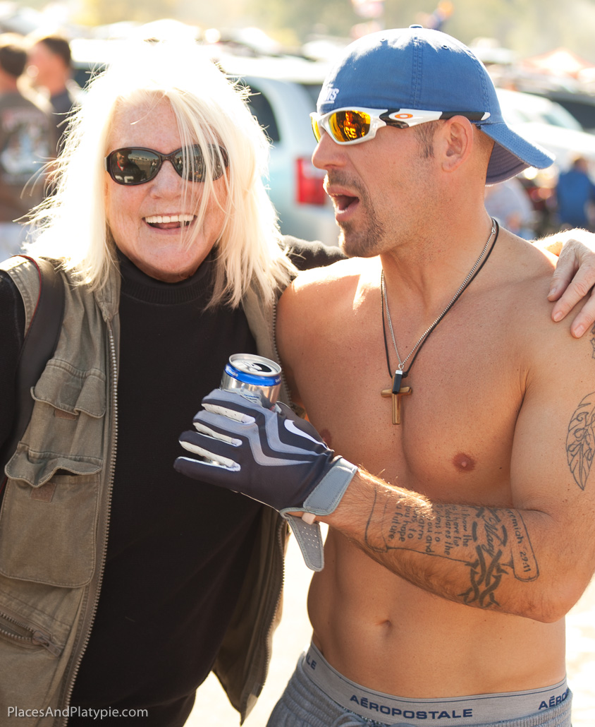 Yes - they all take their shirts off for her! (They don't HAVE to be Canadian!)