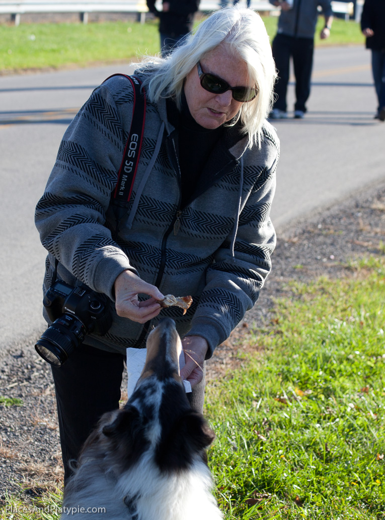 Ok - too good not to share - I'll hold it and you eat everything but the bone...