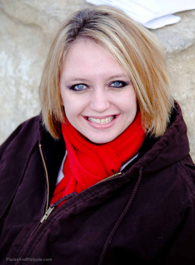 Besides, she looks way too good to have slept here!