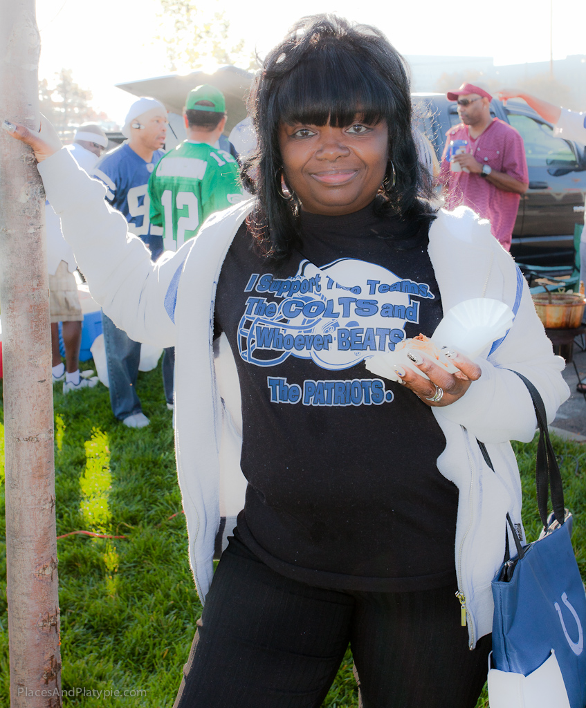 This Fan has it down - 