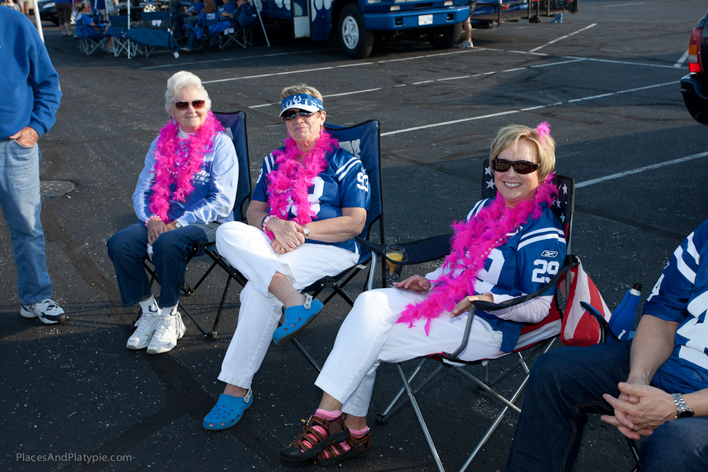 Stylin in Pink, White and Blue
