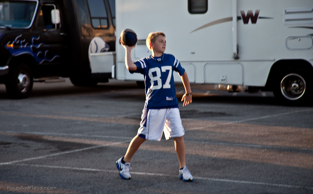 Early practice for future Colt