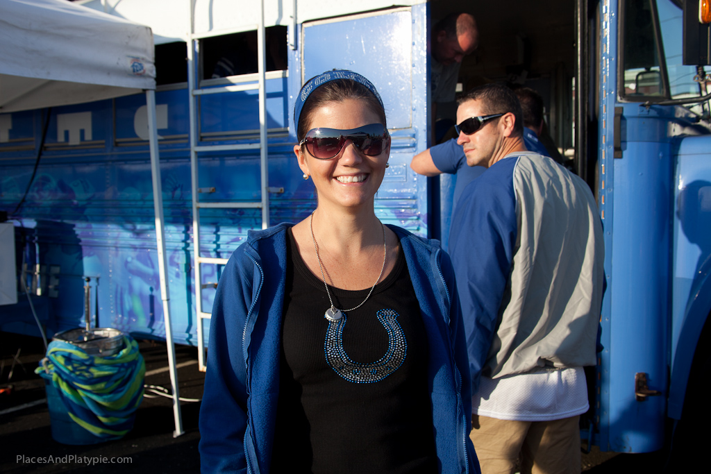 The beginning of a Perfect Tailgating Day!