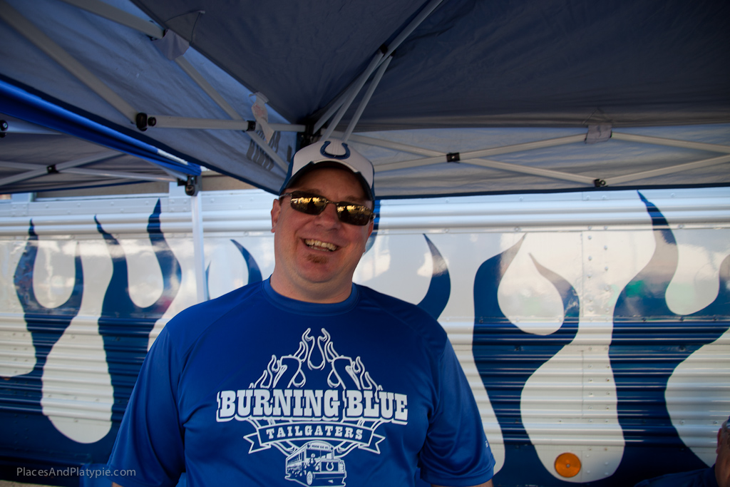 Burning Blue Tailgaters