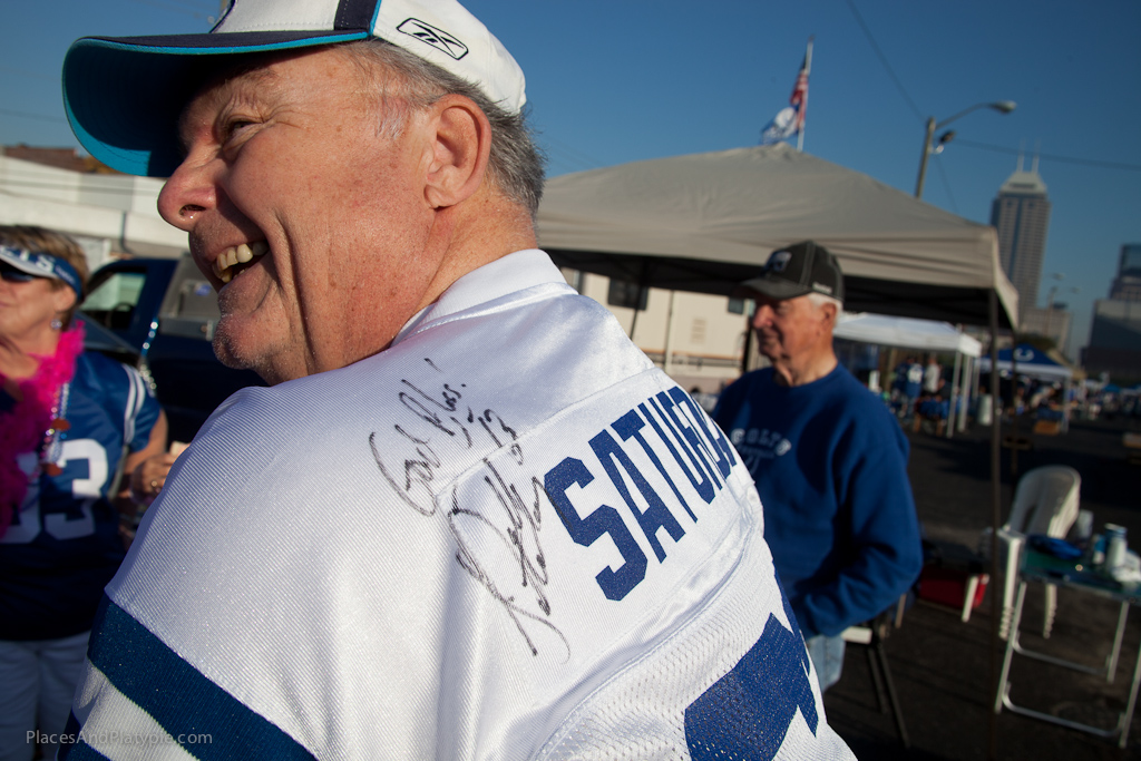 I would NEVER wash this jersey again! Say,  what is that sme… nevermind!