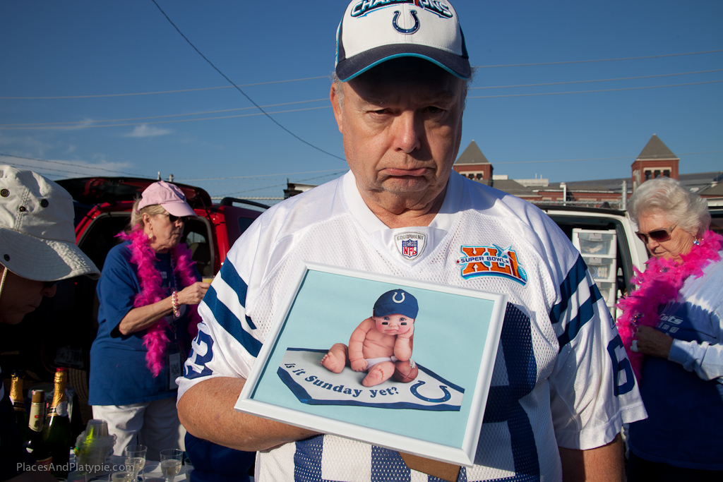This guy has been a Colts fan FOREVER!