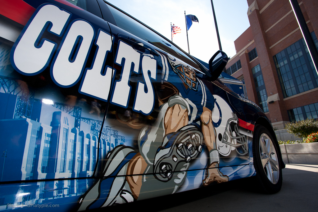 The offical car - wow