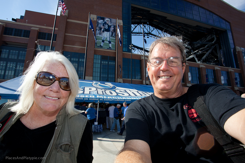 Picture of the Day - and a great day tailgating with the Colts Fans!