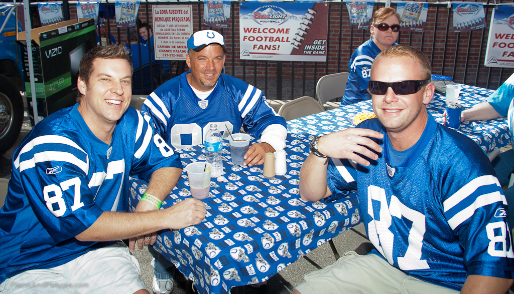 Catered tailgating is ok too!