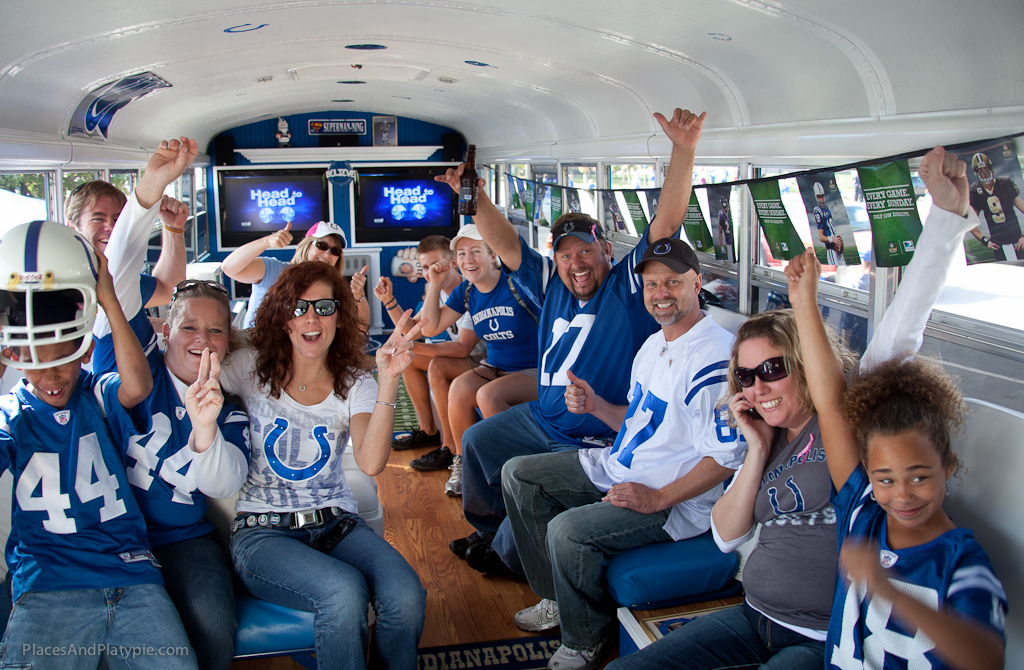 Inside this Fan Bus is HIGH TECH and lotsa love!
