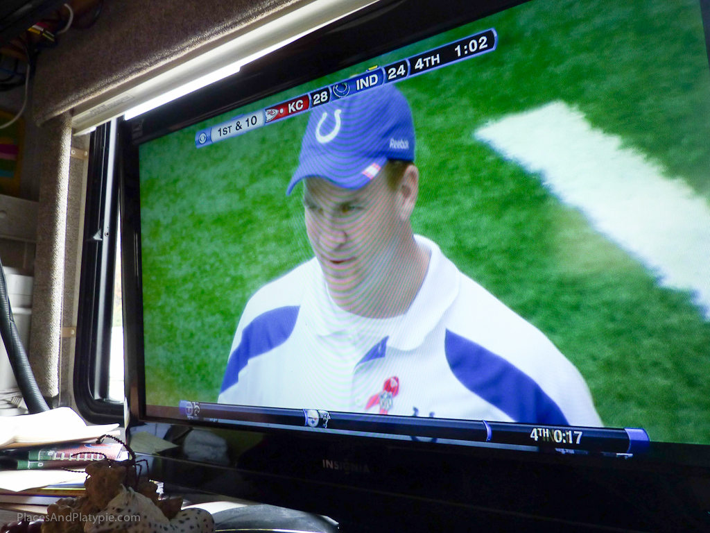 Peg's neck aches just looking at Peyton - all best hopes.