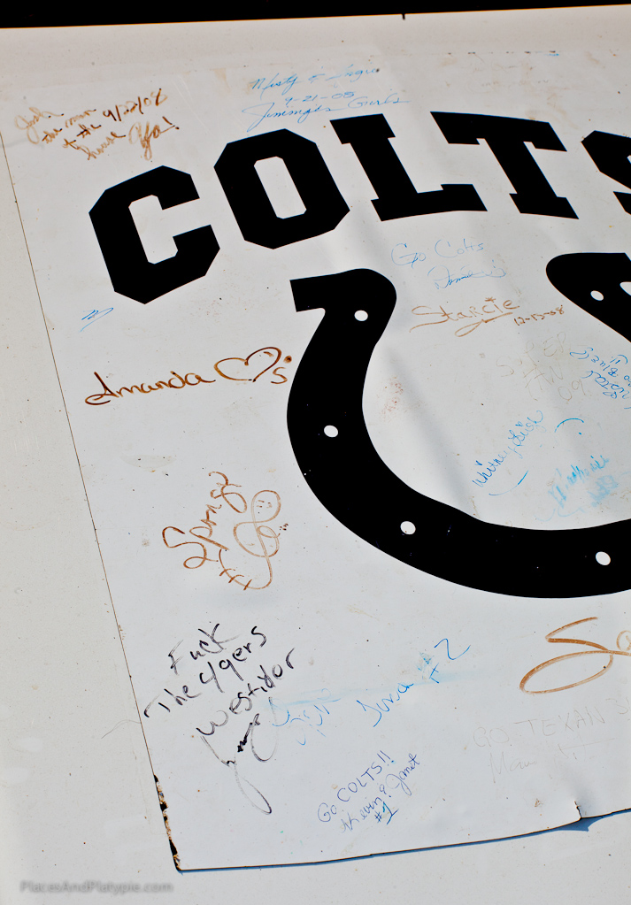 So many fan sentiments on this fan-car hood