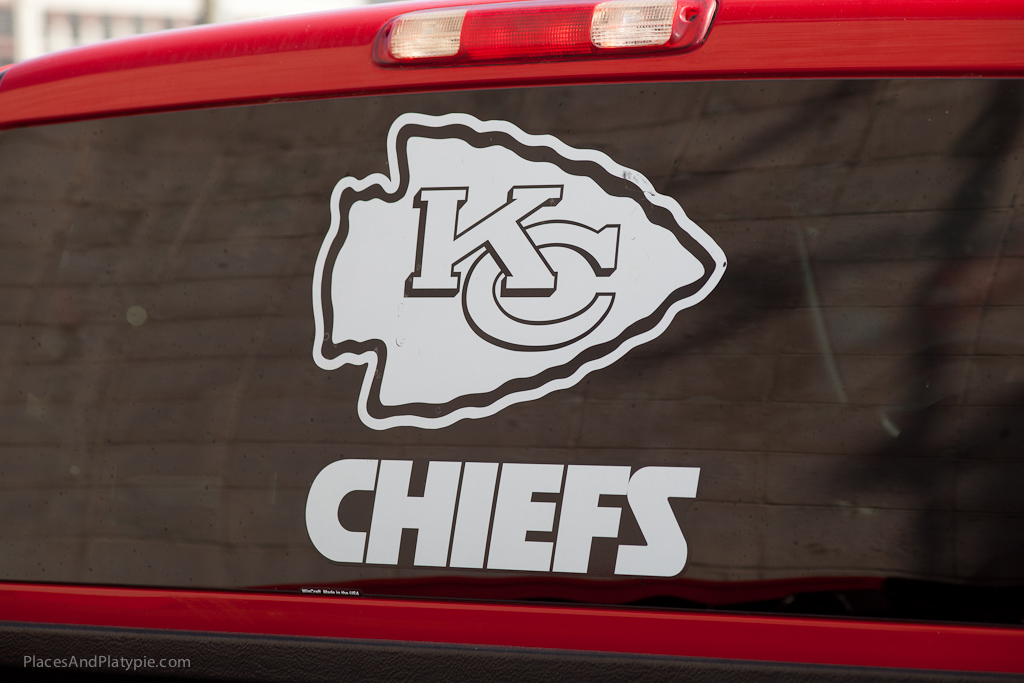 The one Chiefs fan vehicle
