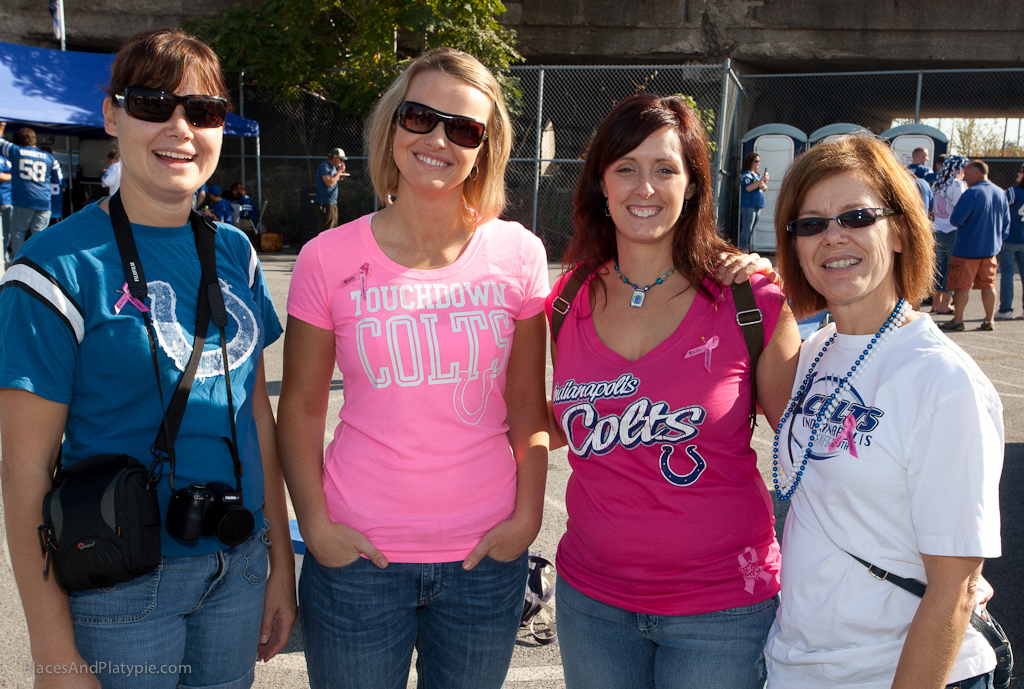 Both Fans and Breast Cancer Supporters - AND Beautiful too!
