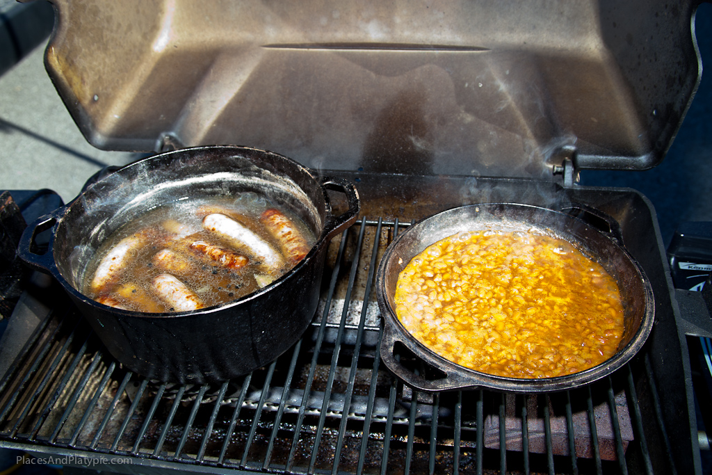 Chuck Wagon style Beans n Brats!