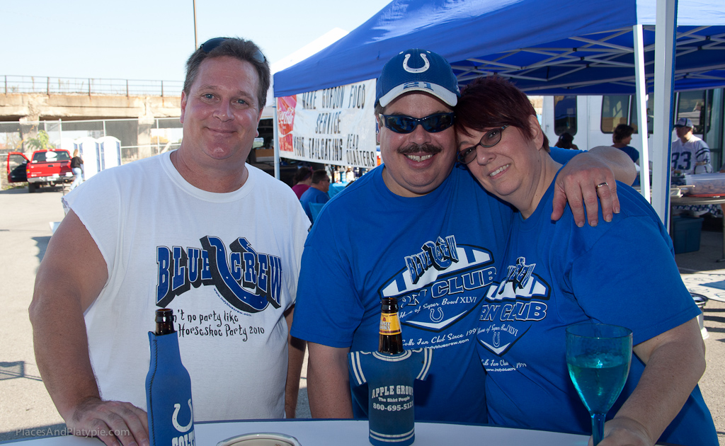 Blue Crew leaders - Randy Thompson, Greg and Sunday Woods!