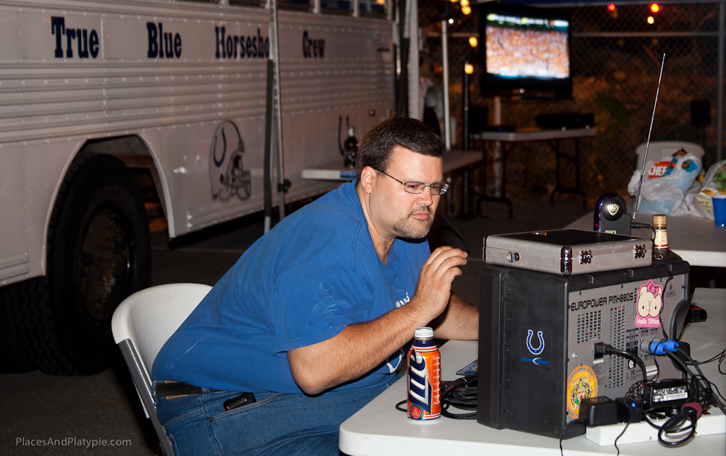 Perfect, perfect sound from the True Blue Horshoe Crew!