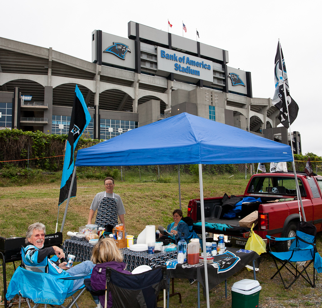 Early birds get to enjoy more great tailgating!