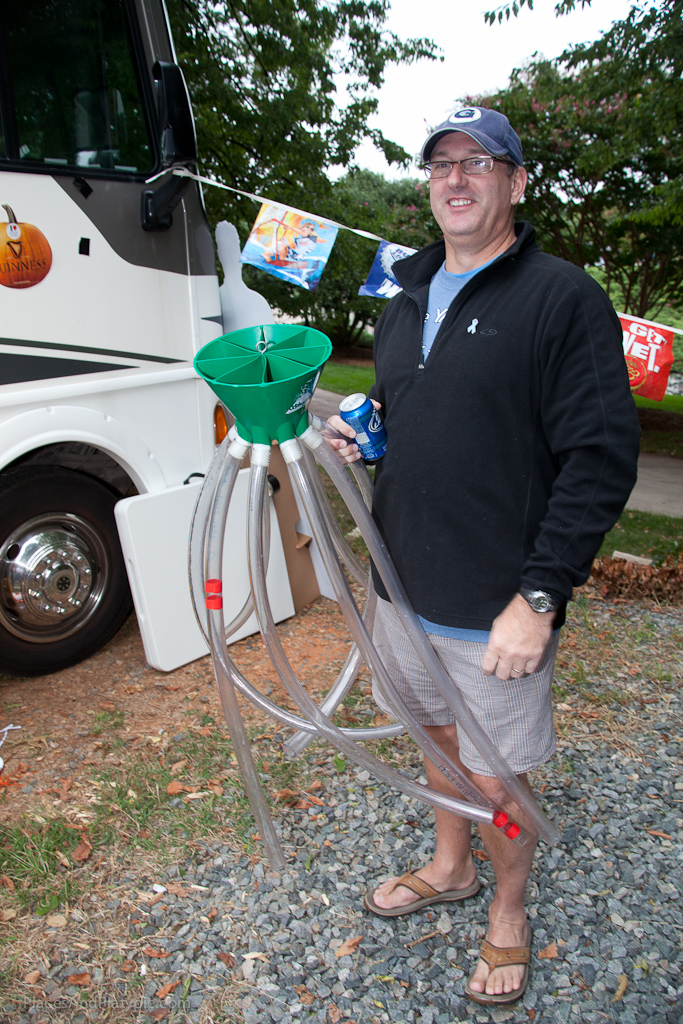 If one MUST share… the OCTO beer bong is the way to do it!