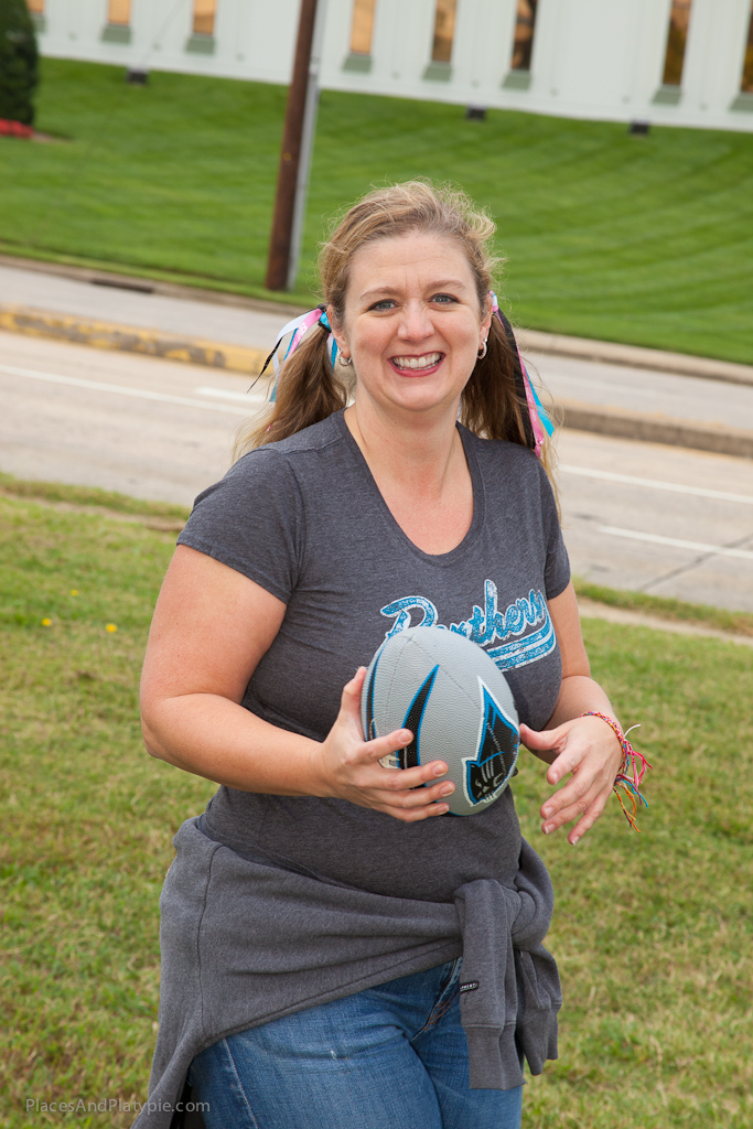 A Panther ball - and ball handler!