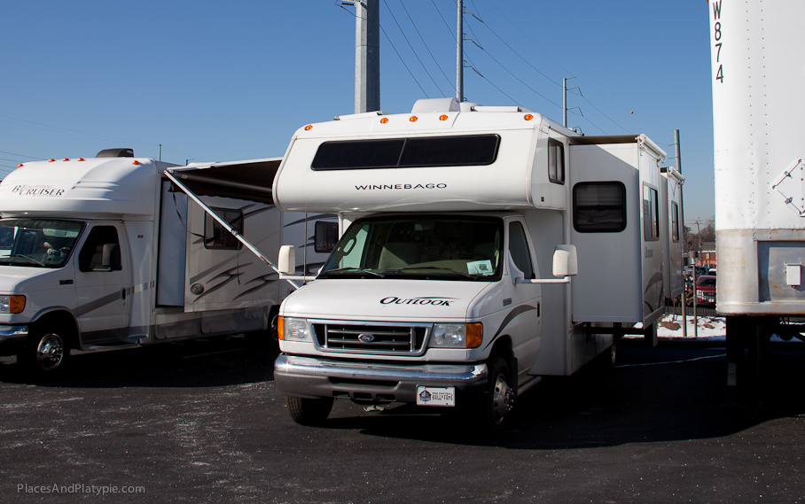 A kool parking supervisor moved us into the main RV lot early AM the day of the game