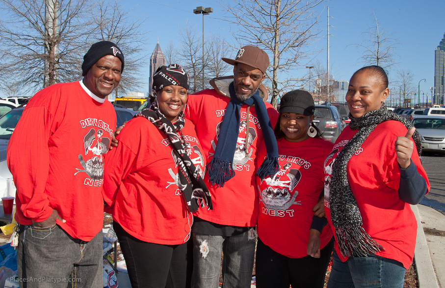 The veteran Nest tailgaters are tight!