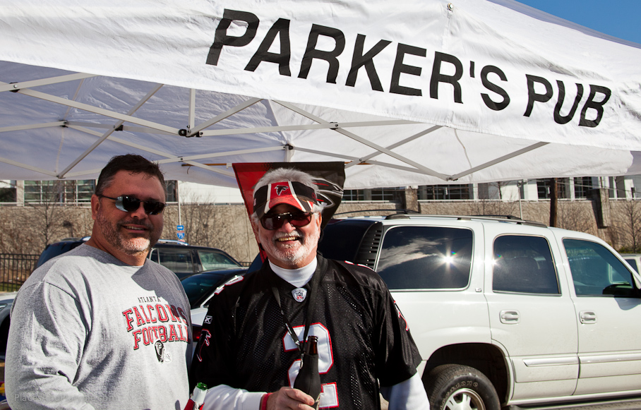 A pure Falcons Fan portrait!