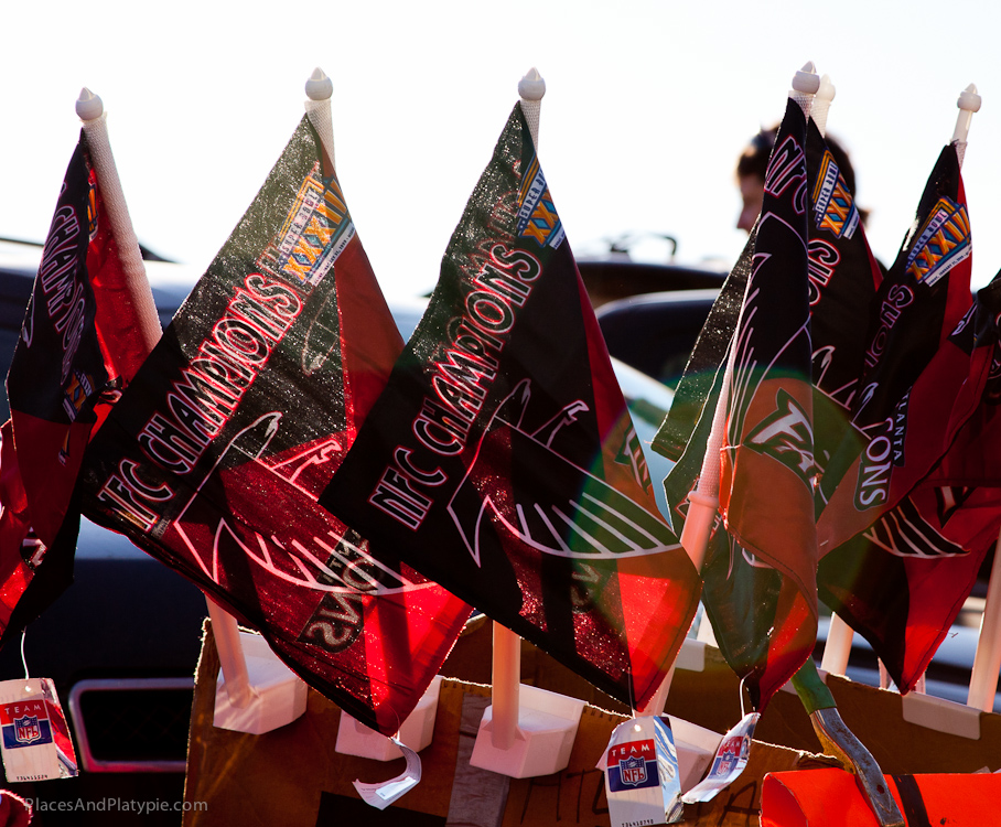 Falcon Flags Flying'