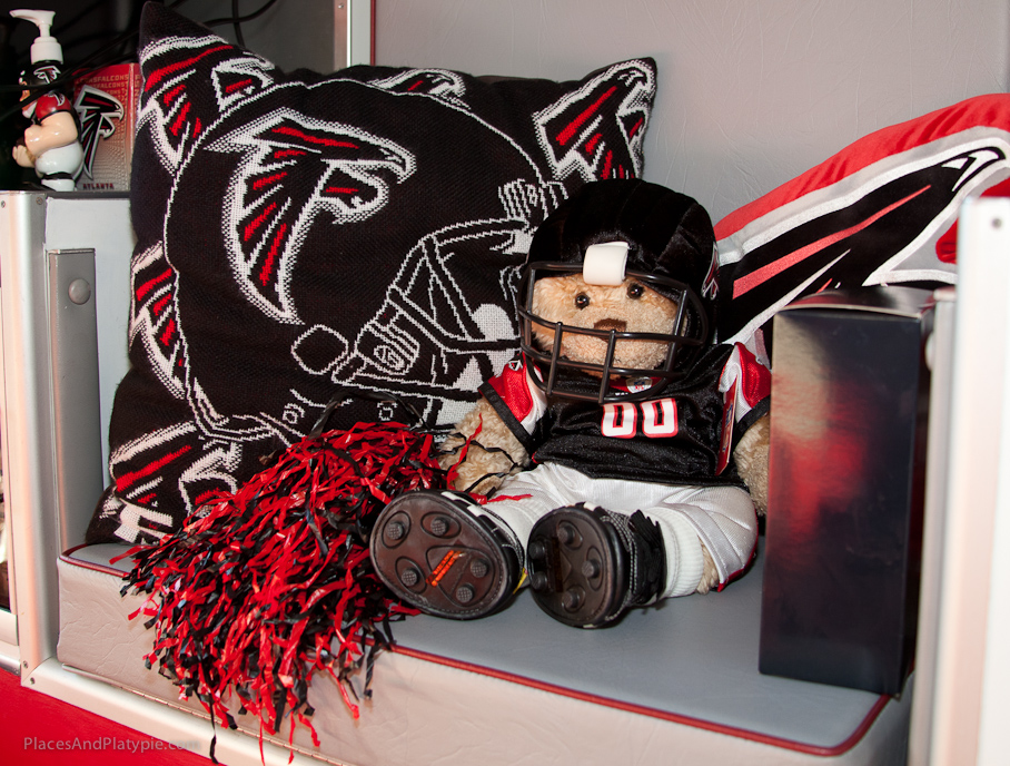 You mess with the Falcon-Teddy, you get the cleats!
