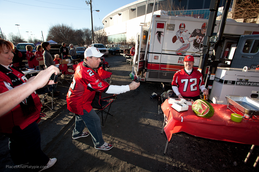 It was the watermelon!!