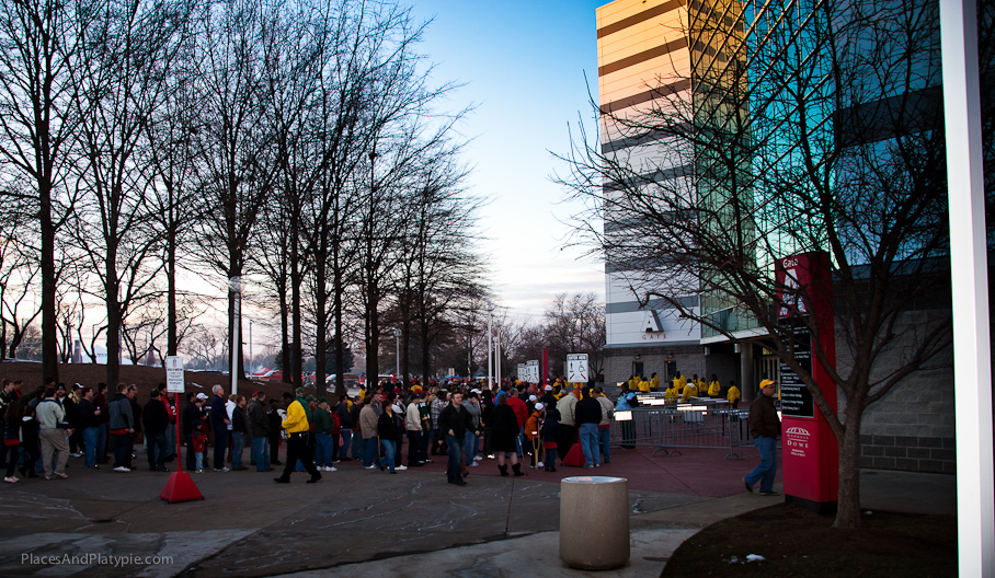 Finaly going into the Dome