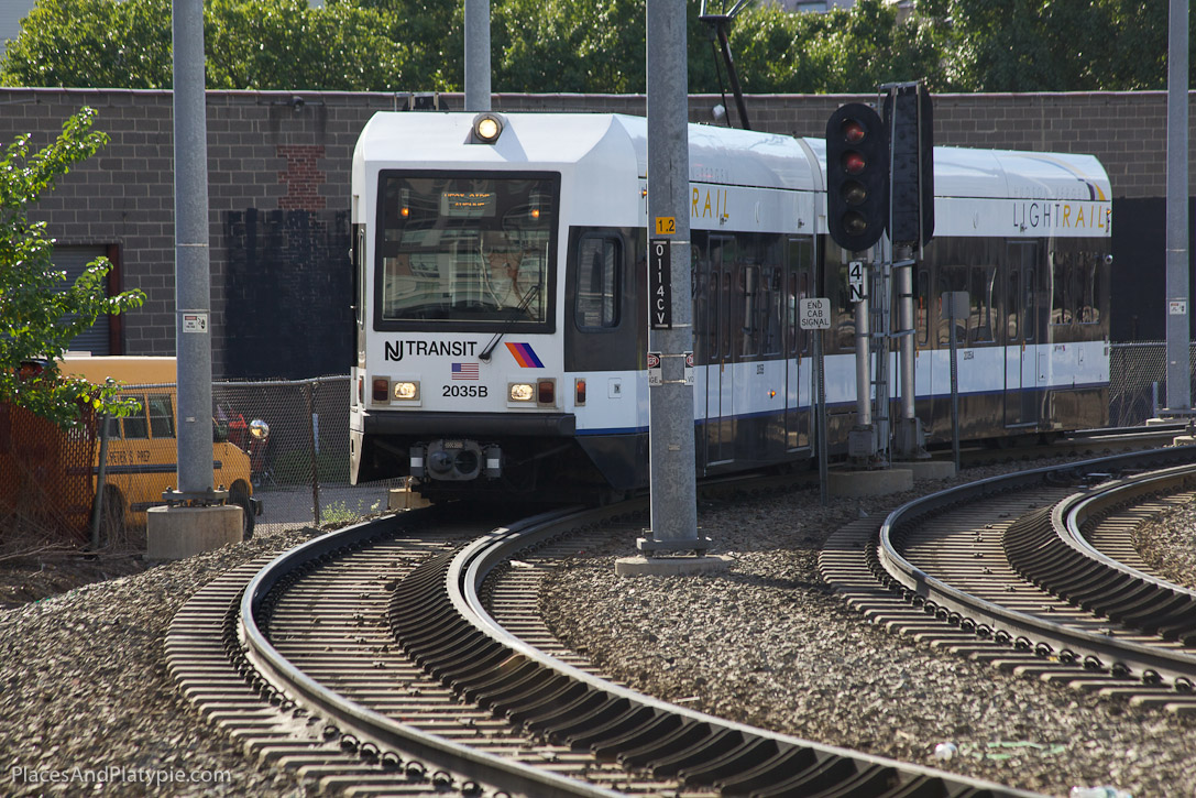 Light Rail two blocks from RV Park