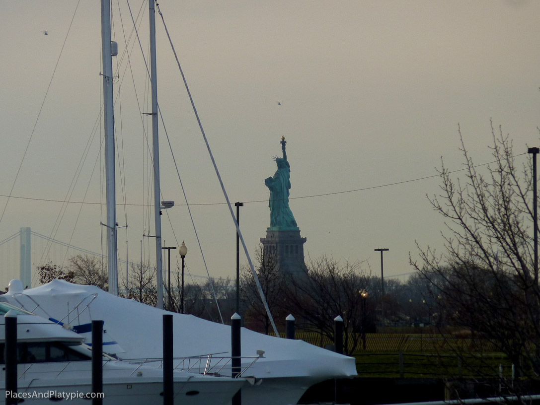 Statue of Liberty from our Camper